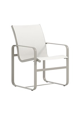 Tropitone Furniture 422437 Brasilia Sling Dining Chair Low Back