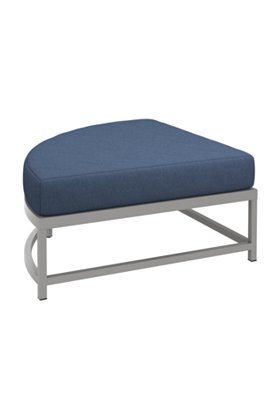 Tropitone Furniture 591608CO Cabana Club Cushion Curved Ottoman (17" Seat Height)