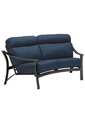 Tropitone Furniture 171310CL Corsica Cushion Crescent Love Seat