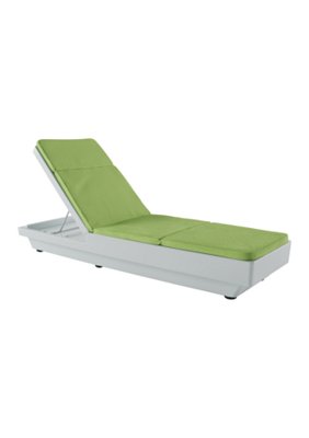 Tropitone Furniture 3A213305 Curve Chaise Lounge Adjustable with Full Pad