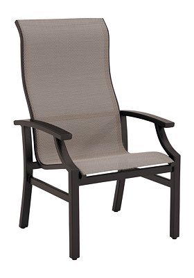 Tropitone Furniture 452001 Marconi Sling High Back Dining Chair