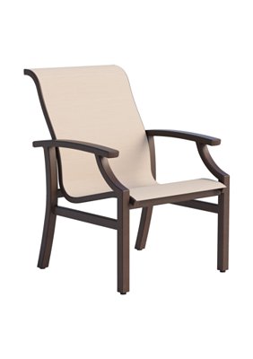 Tropitone Furniture 452237 Marconi Sling Low Back Dining Chair