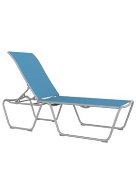Tropitone Furniture 221732-18 Millennia Relaxed Sling Armless Chaise Lounge (ADA Compliant)