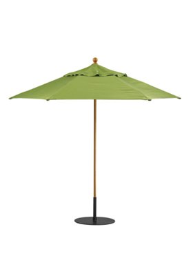 Tropitone Furniture BQH006MS Portofino II, Hexagon 6' Manual Lift Umbrella