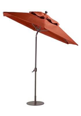 Tropitone Furniture QO009TKD Portofino II, Octagon 9' Auto-Tilt, Crank Lift Umbrella