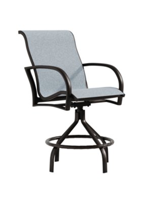 Tropitone Furniture 922127-28 Ronde Sling Bar Stool