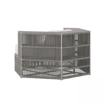 Tropitone Furniture 272411LC Six Cushion, Hex Lounge Chair Tropitone Furniture 272411LC Six Cushion, Hex Lounge Chair