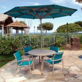 Tropitone Furniture 241432PS South Beach Elite Padded Chaise Lounge Tropitone Furniture 241432PS South Beach Elite Padded Chaise Lounge
